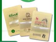 Túi Zipper Giấy Kraft 