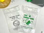 Túi Zipper Đựng Trà Sữa, Trà Chanh