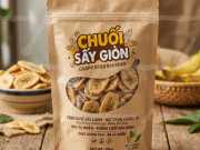 Bao Bì Chuối Sấy