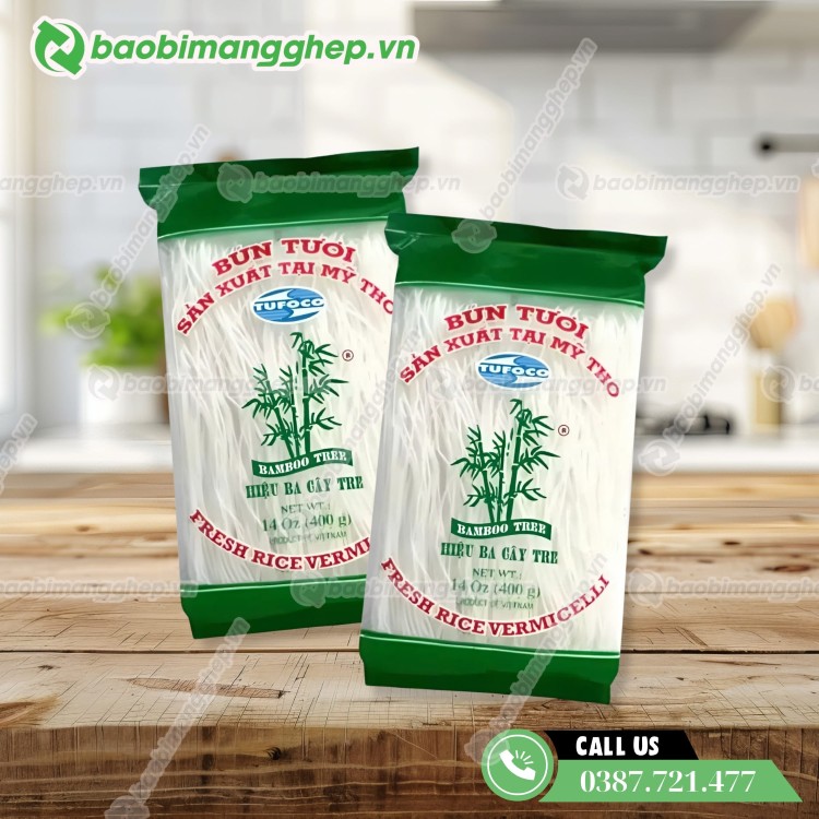 Mẫu bao b&igrave; b&uacute;n tươi gi&aacute; rẻ, thiết kế đơn giản