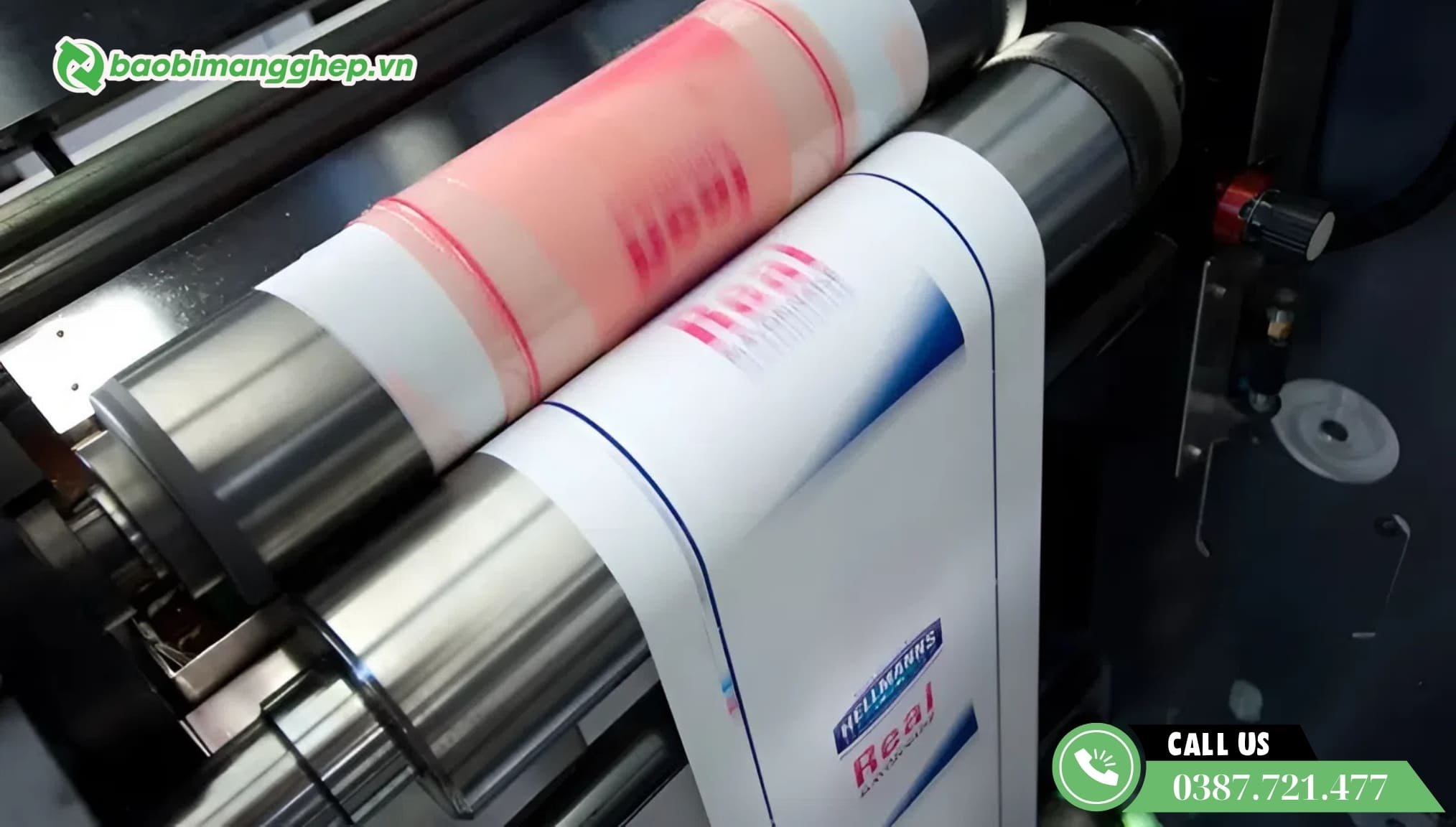 In Flexo tr&ecirc;n bao b&igrave; nhựa 