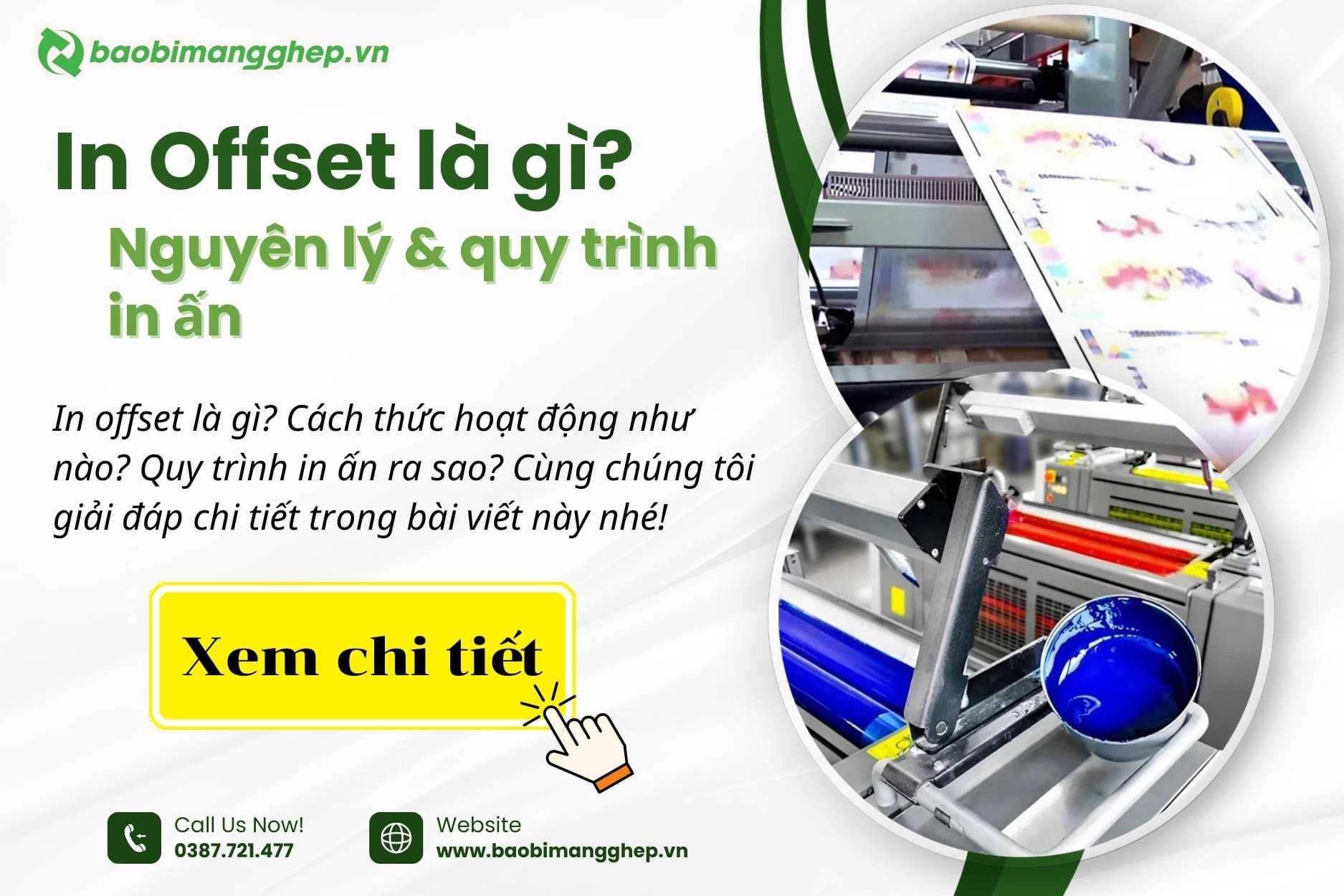 In Offset Là Gì? Tìm Hiểu Về Nguyên Lý Và Quy Trình In Ấn