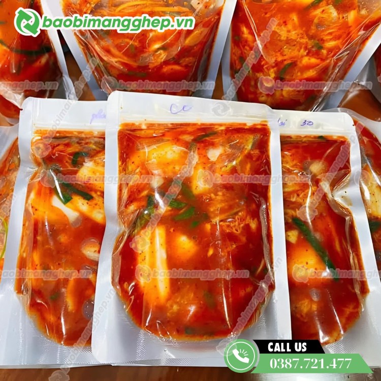 T&uacute;i zipper đựng thực phẩm an to&agrave;n, chống tr&agrave;n tốt