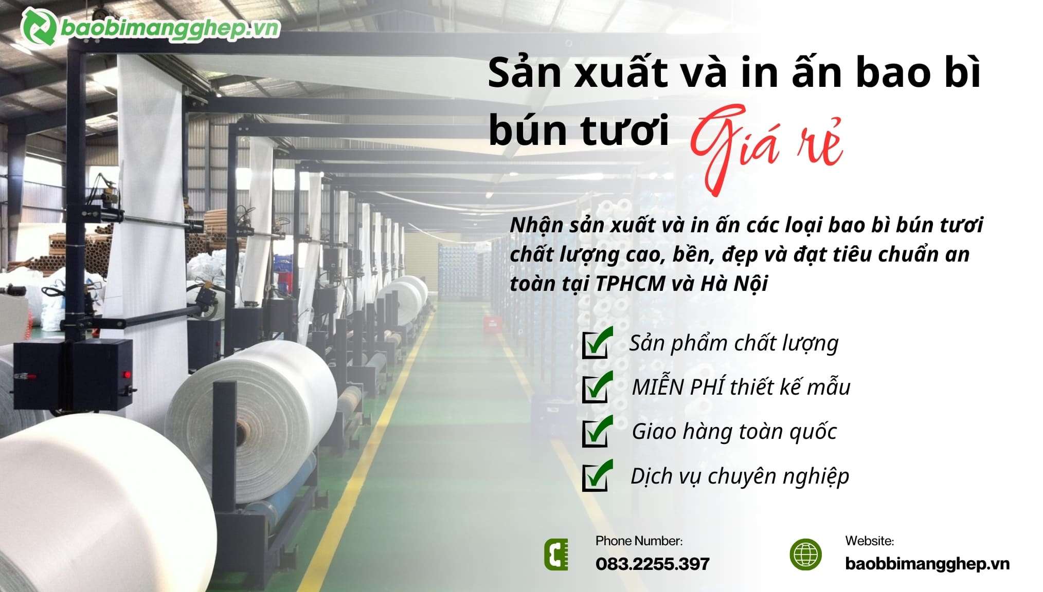 Xưởng sản xuất bao b&igrave; b&uacute;n tươi đẹp, bền, gi&aacute; rẻ tại TPHCM v&agrave; H&agrave; Nội
