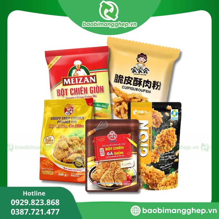 Bao Bì Bột Chiên Giòn