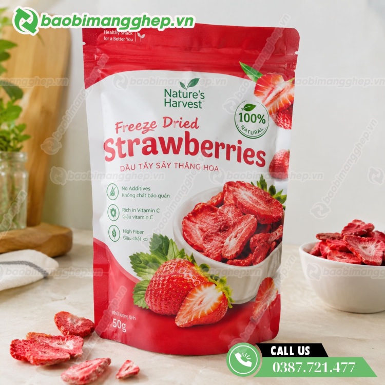 T&uacute;i đựng d&acirc;u t&acirc;y sấy thăng hoa 