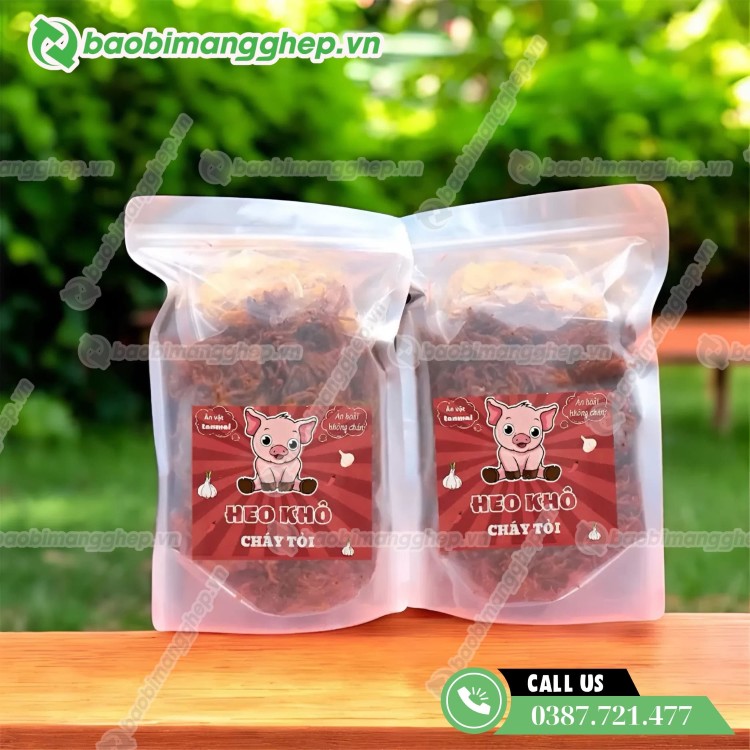 Bao b&igrave; đựng kh&ocirc; heo gi&aacute; rẻ, thiết kế ti&ecirc;n dụng