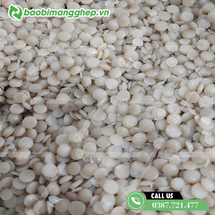 Hạt nhựa HDPE t&aacute;i chế c&oacute; m&agrave;u trắng đục