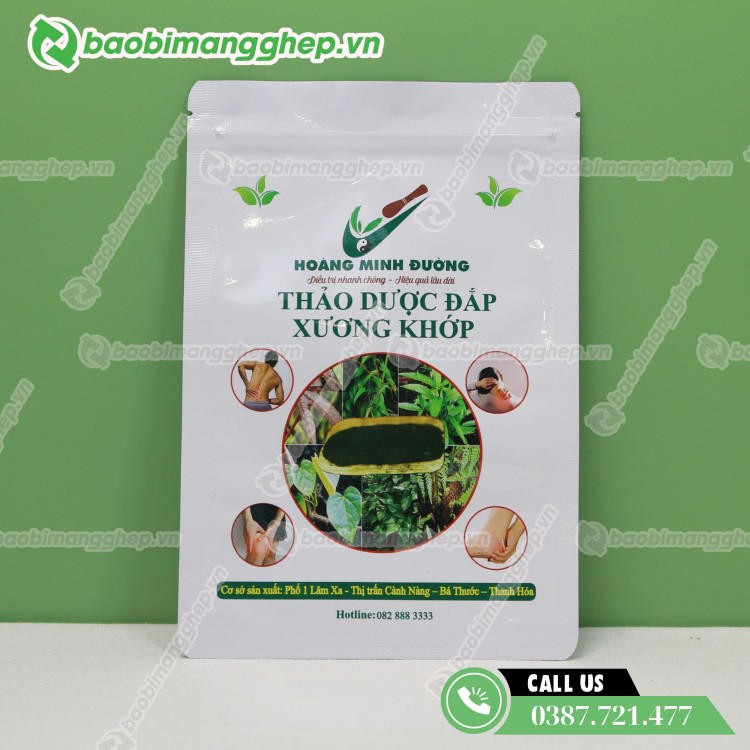 In t&uacute;i zip trắng sữa theo y&ecirc;u cầu, in logo thương hiệu