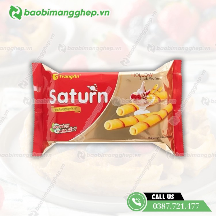 Mẫu túi đựng bánh quế giá rẻ, in đẹp, chống ẩm tốt