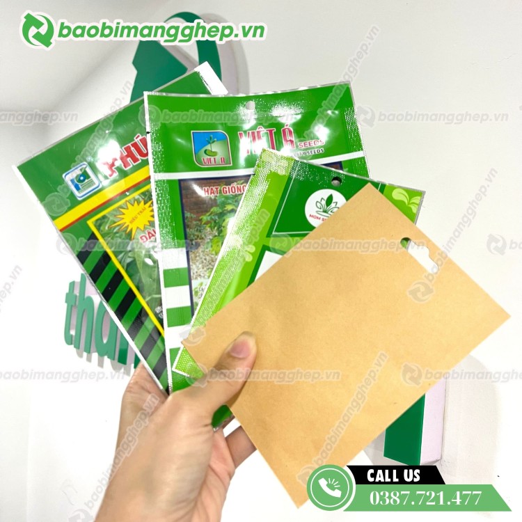 T&uacute;i m&agrave;ng gh&eacute;p đựng hạt giống chống ẩm tối ưu