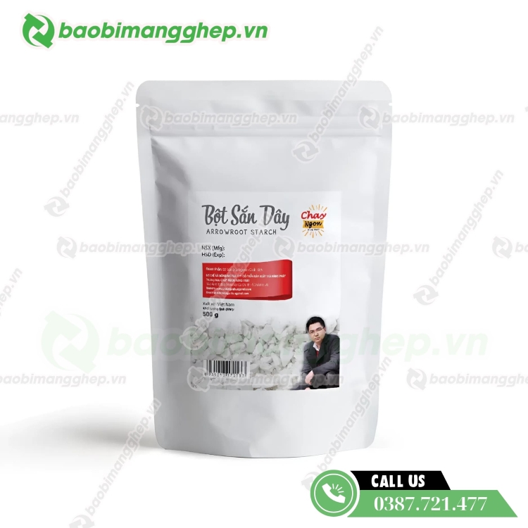 In bao b&igrave; bột sắn d&acirc;y gi&aacute; rẻ tại TPHCM v&agrave; H&agrave; Nội