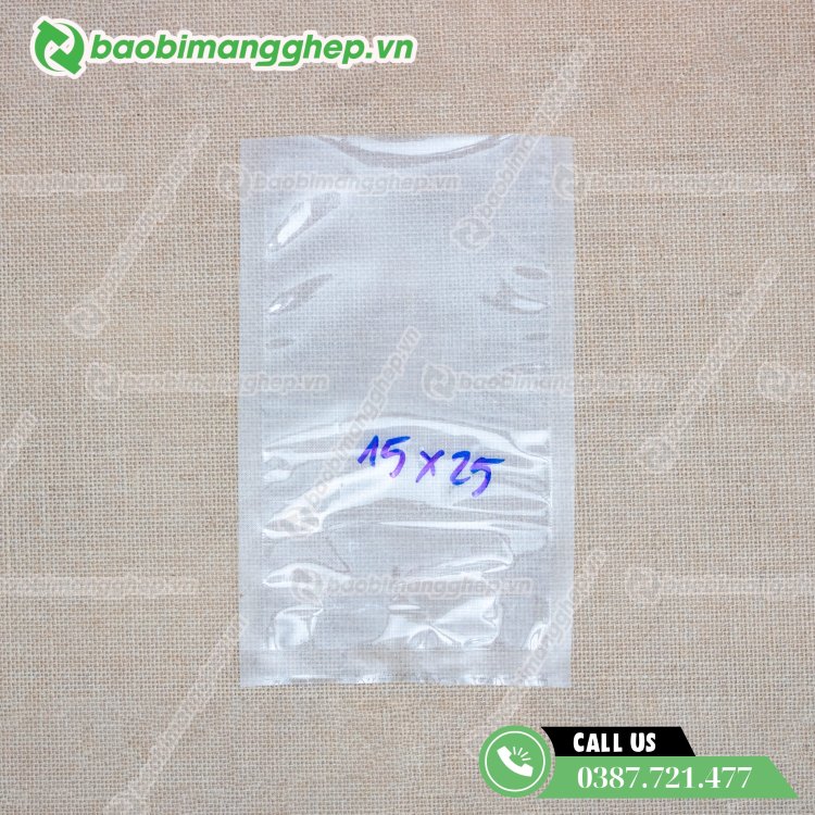 Túi hút chân không 1 mặt nhám 1 mặt trơn