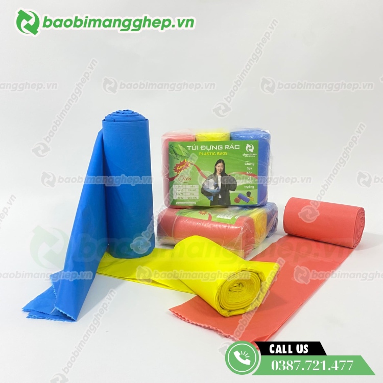 1 cuộn t&uacute;i đựng r&aacute;c 3 m&agrave;u bao nhi&ecirc;u c&aacute;i