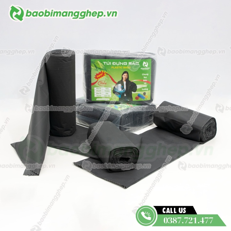 1 cuộn t&uacute;i đựng r&aacute;c đen bao nhi&ecirc;u c&aacute;i