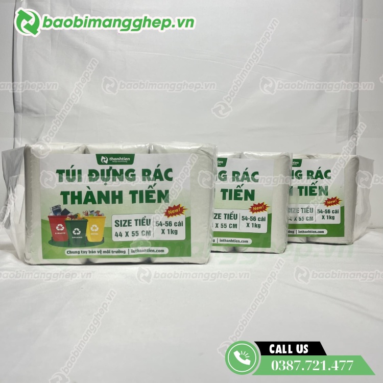 1 cuộn t&uacute;i đựng r&aacute;c trắng bao nhi&ecirc;u c&aacute;i