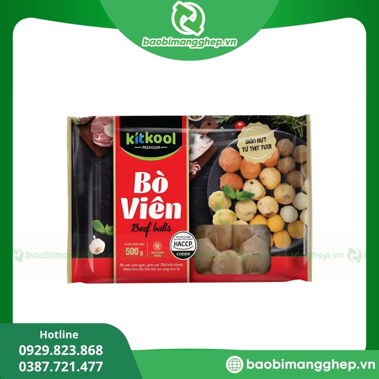 Bao Bì Đựng Bò Viên