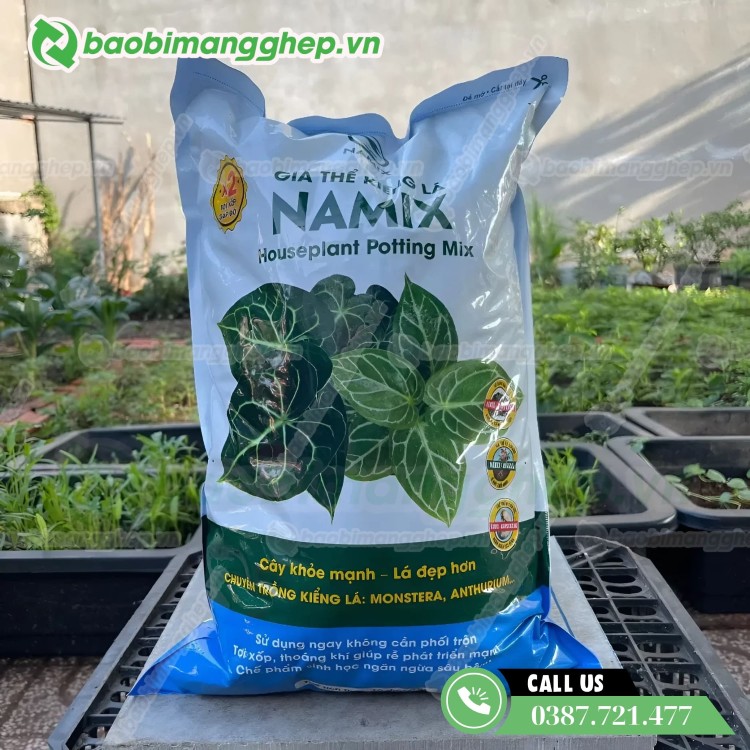 Bao b&igrave; đựng gi&aacute; thể chống ẩm, in ấn đẹp mắt