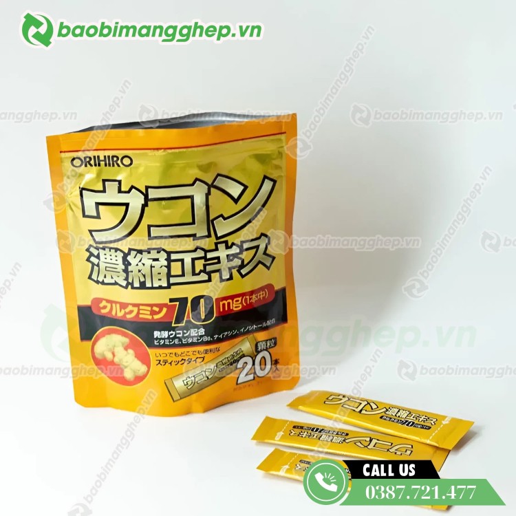 Bao bì tinh bột nghệ giá rẻ