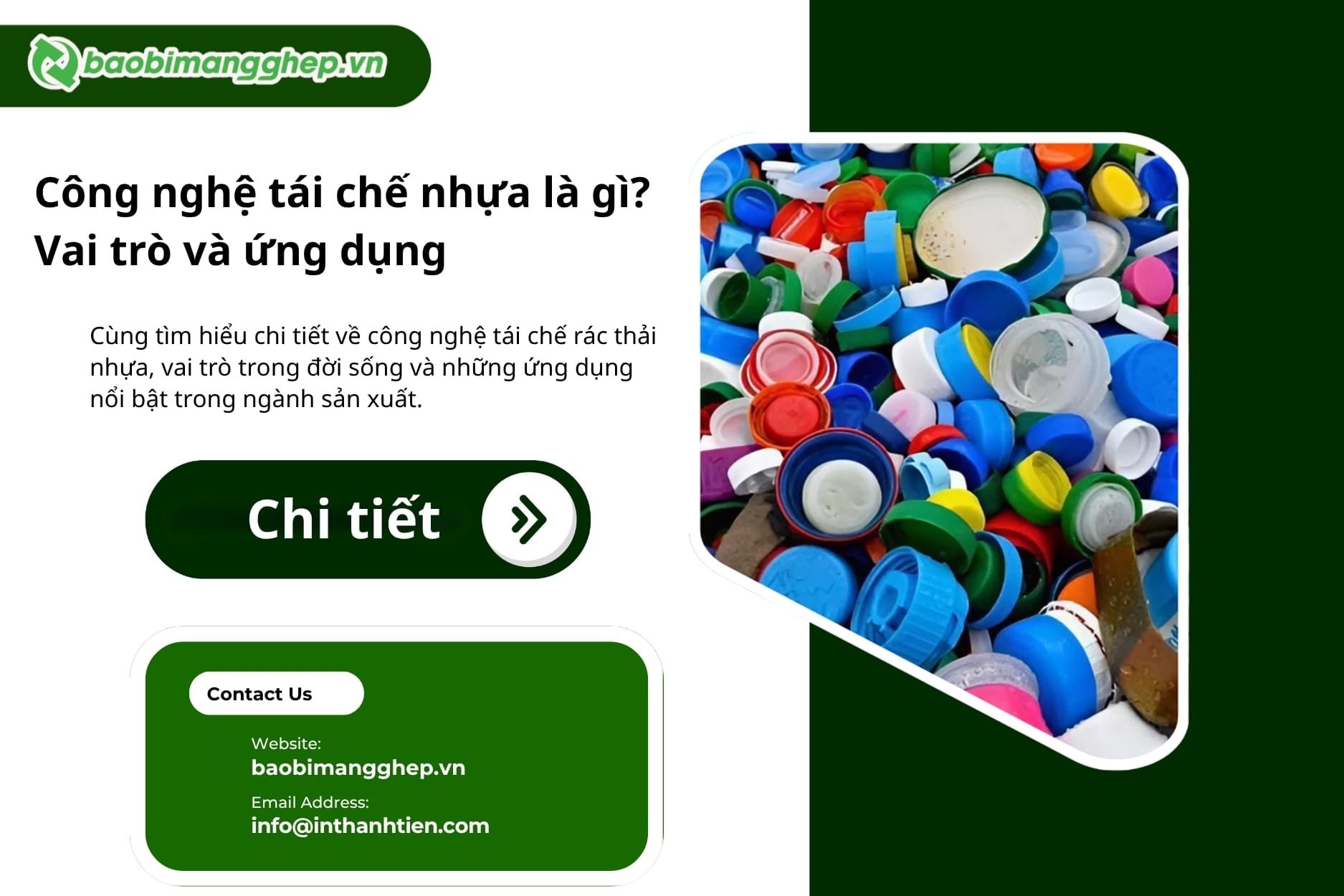 Công Nghệ Tái Chế Nhựa Là Gì? Vai Trò Và Ứng Dụng Trong Đời Sống