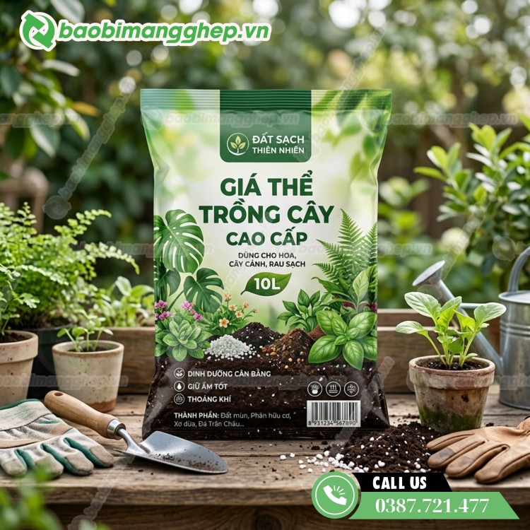 Mua bao b&igrave; gi&aacute; thể trồng c&acirc;y