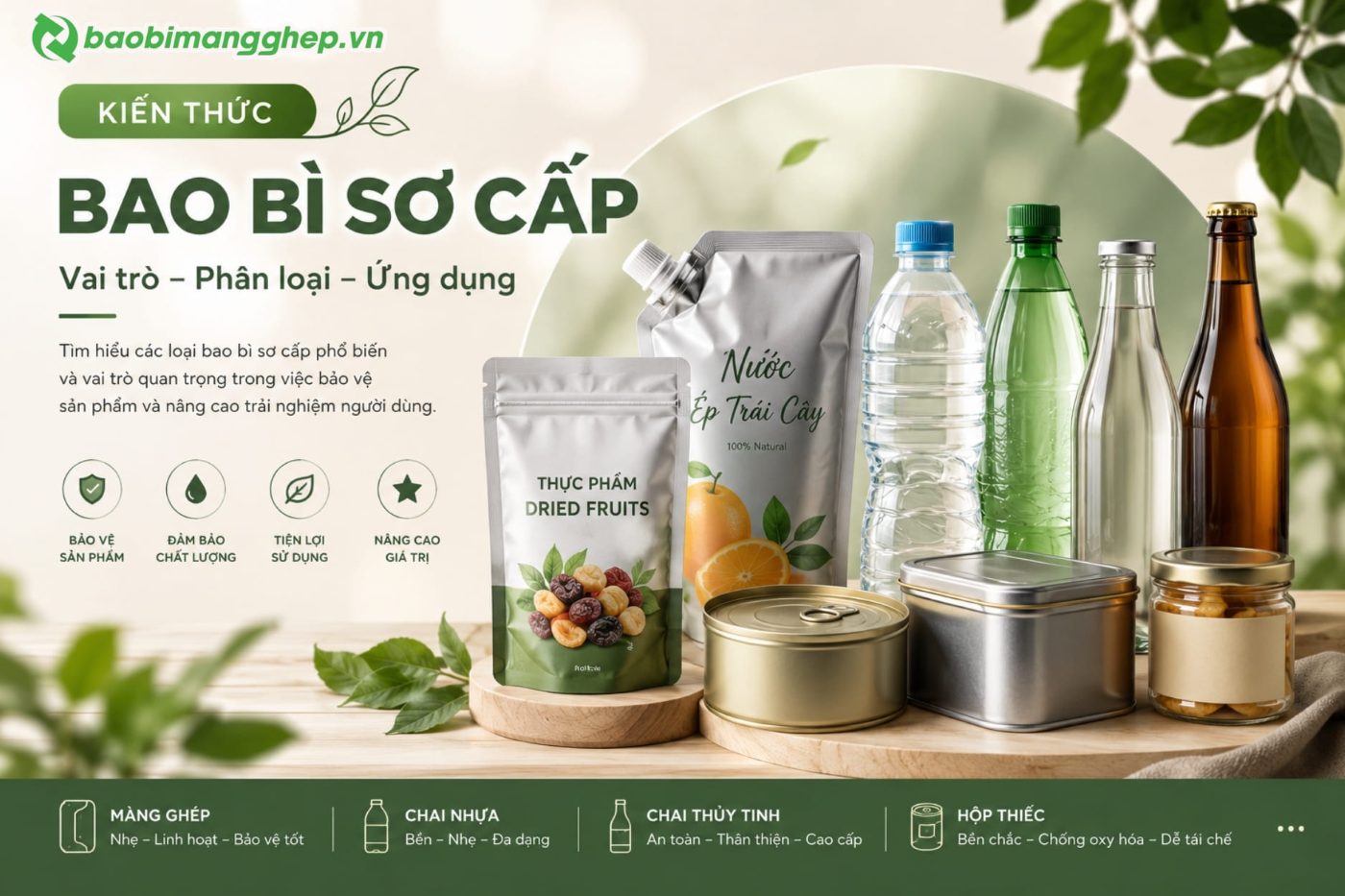 Bao bì sơ cấp là gì? Tầm quan trọng và các tiêu chuẩn kỹ thuật bắt buộc