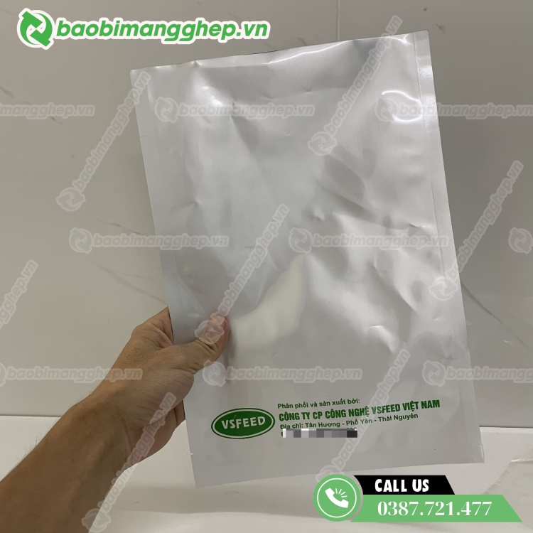 T&uacute;i bạc &eacute;p 3 bi&ecirc;n h&uacute;t ch&acirc;n kh&ocirc;ng c&oacute; in ấn