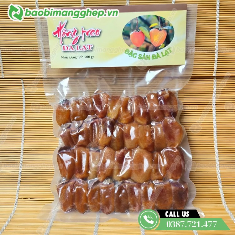 T&uacute;i h&uacute;t ch&acirc;n kh&ocirc;ng đựng hồng sấy dẻo