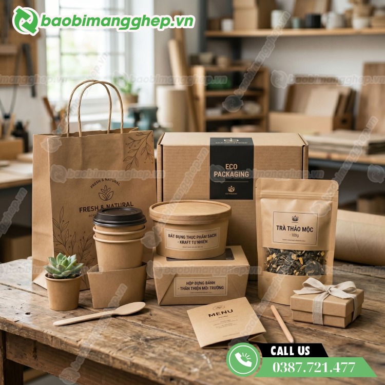 Ứng dụng của giấy kraft trong sản xuất và đời sống