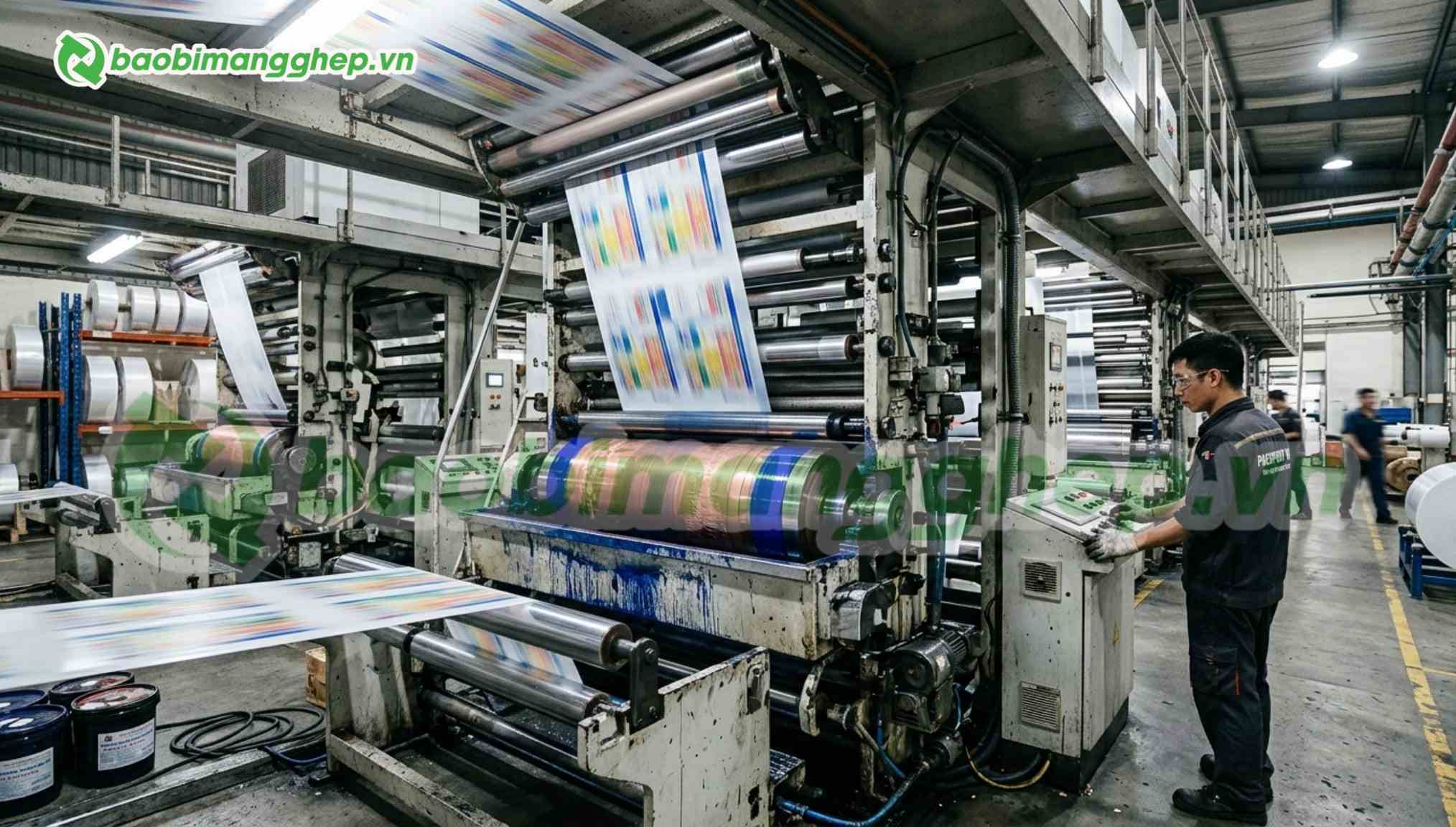 Xưởng in bao b&igrave; bột canh chất lượng cao, quy tr&igrave;nh chuy&ecirc;n nghiệp