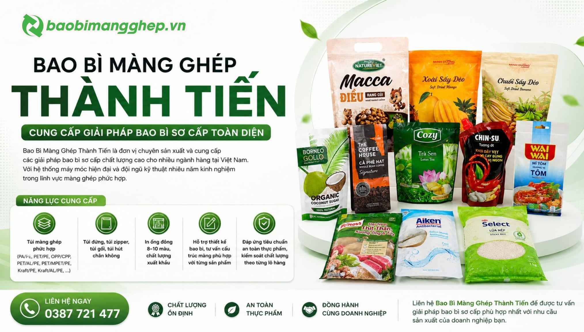 Xưởng sản xuất v&agrave; in bao b&igrave; sơ cấp uy t&iacute;n tại TPHCM v&agrave; H&agrave; Nội