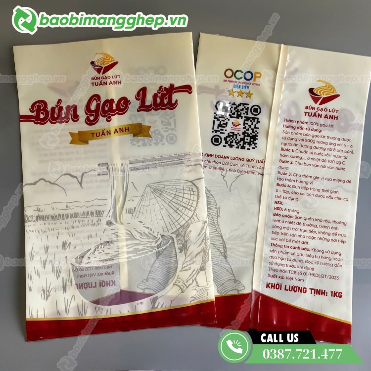 Bao b&igrave; đ&oacute;ng g&oacute;i dạng t&uacute;i h&agrave;n lưng giữa 