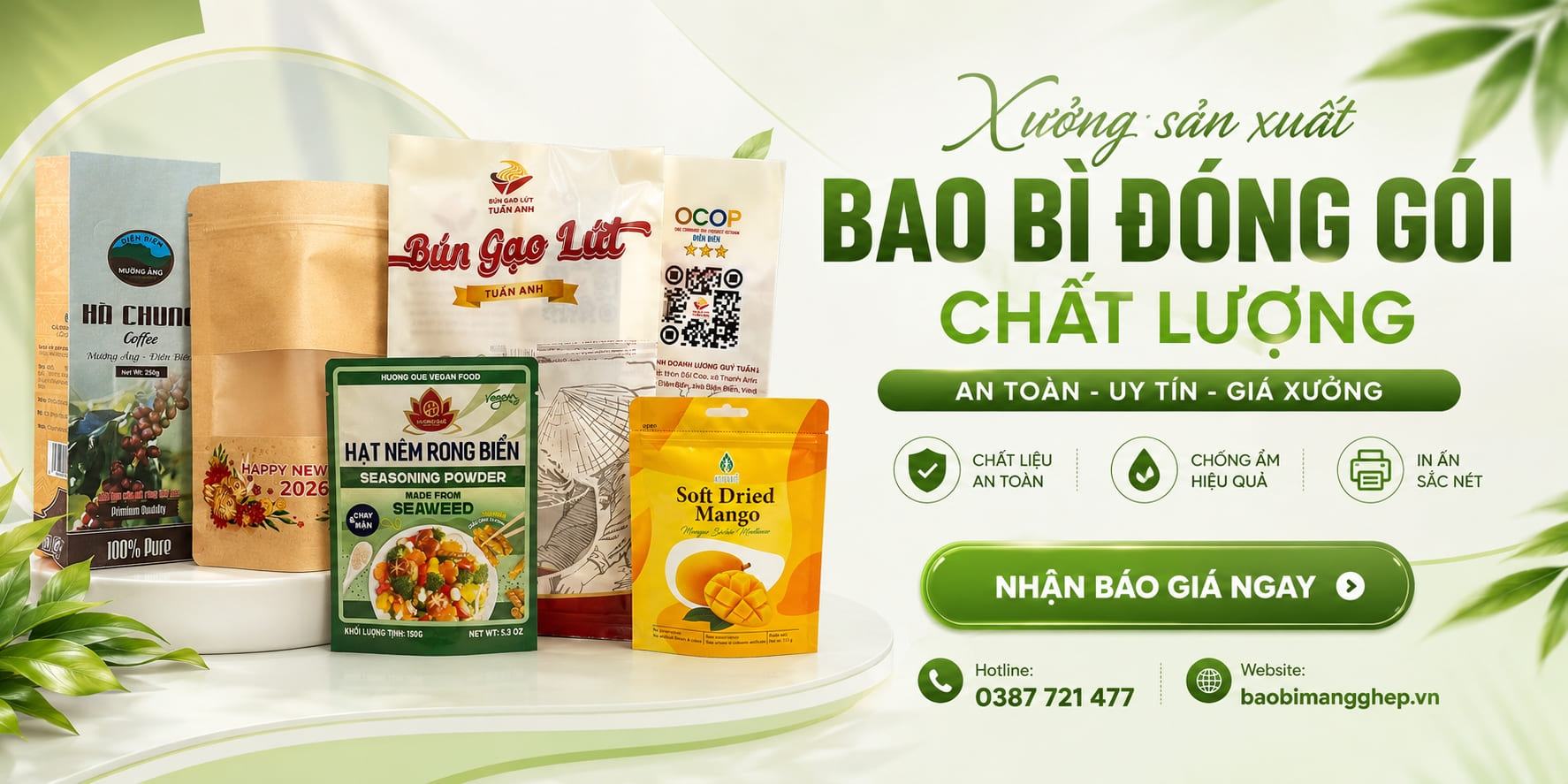 Cung cấp c&aacute;c loại bao b&igrave; đ&oacute;ng g&oacute;i chất lượng cao, gi&aacute; sỉ tại TPHCM v&agrave; H&agrave; Nội