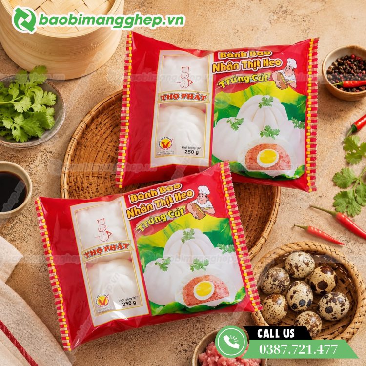 Bao b&igrave; đ&oacute;ng g&oacute;i b&aacute;nh bao an to&agrave;n, thiết kế đẹp