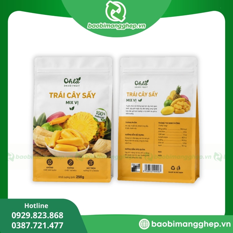 Bao Bì Trái Cây Sấy