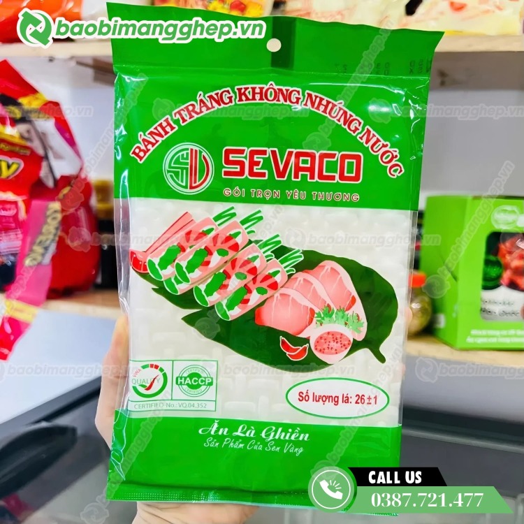 Bao b&igrave; b&aacute;nh tr&aacute;ng gi&aacute; sỉ, chất liệu m&agrave;ng gh&eacute;p