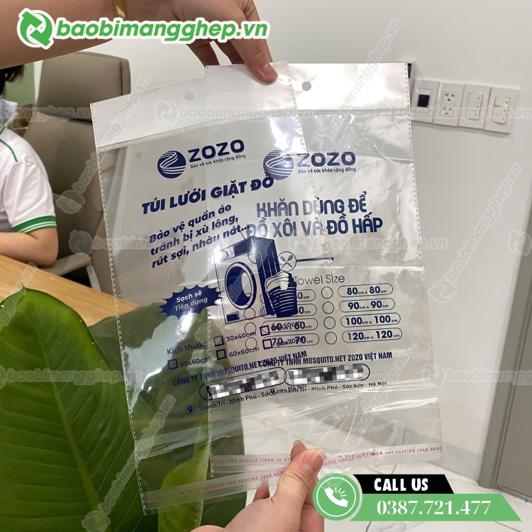 Cơ sở sản xuất v&agrave; in t&uacute;i OPP d&aacute;n miệng TPHCM 