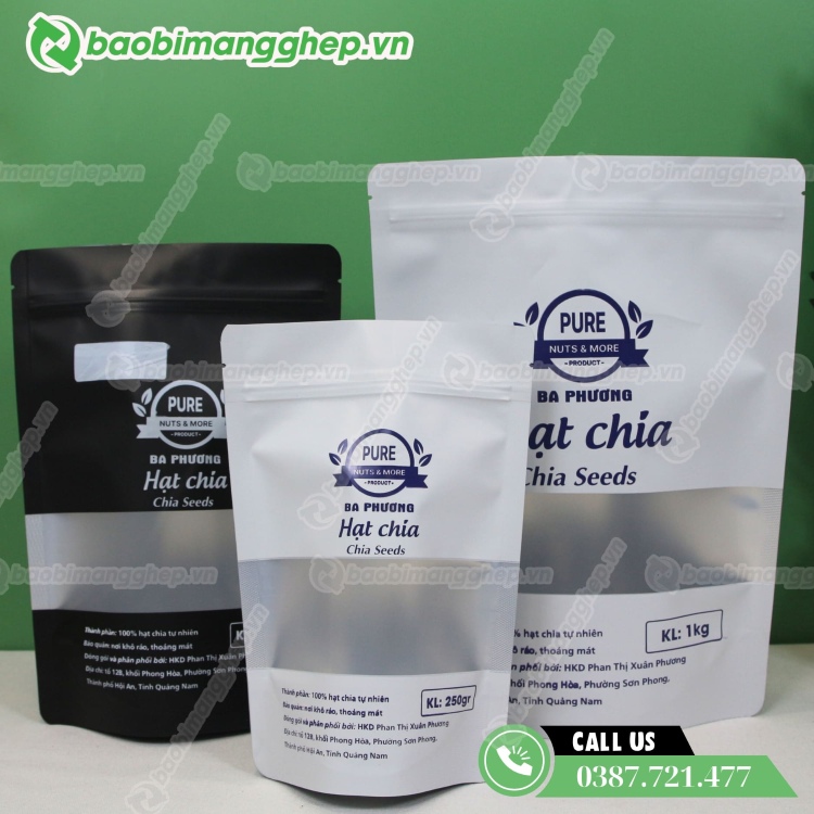 Túi zip cửa sổ tràn