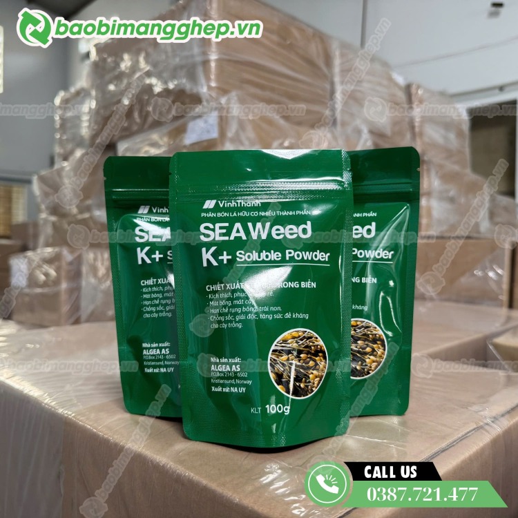 Túi zip nhựa đáy đứng thiết kế tiện dụng, chống ẩm tối ưu