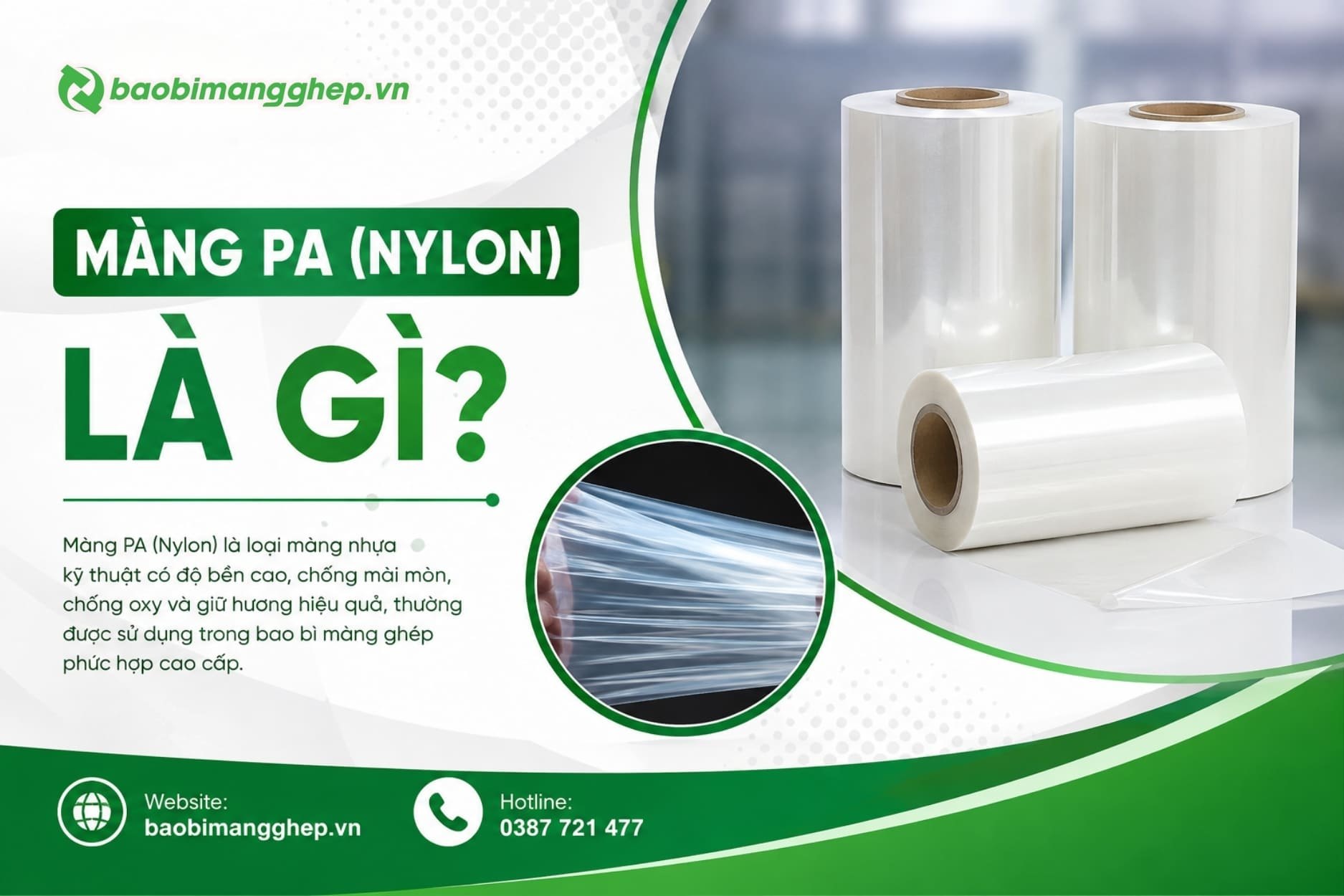 Màng PA (Nylon) Là Gì? Đặc Điểm, Cấu Tạo Và Ứng Dụng Của Màng PA