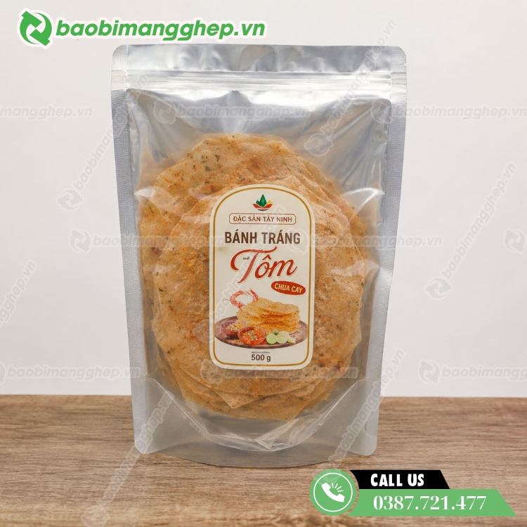 T&uacute;i zip đựng b&aacute;nh tr&aacute;ng gh&eacute;p m&agrave;ng nh&ocirc;m bảo quản hiệu quả 