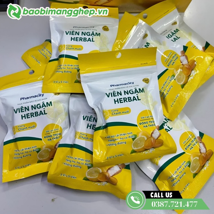 T&uacute;i zip đựng thuốc m&agrave;ng gh&eacute;p in ấn đẹp 