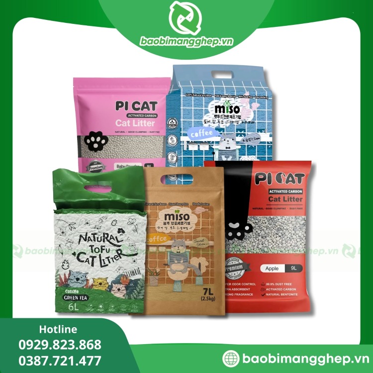 Bao Bì Đựng Cát Mèo