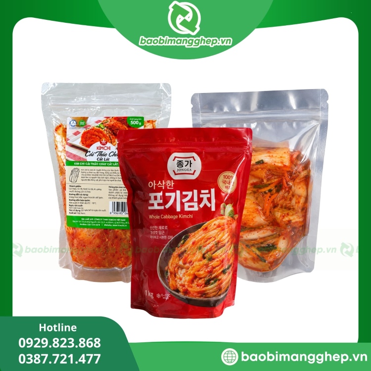 Túi Zipper Đựng Kim Chi 