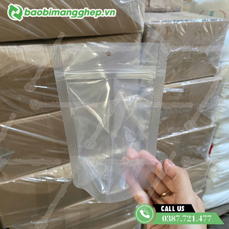 T&uacute;i zip trong suốt đựng b&aacute;nh kẹo gi&aacute; rẻ 